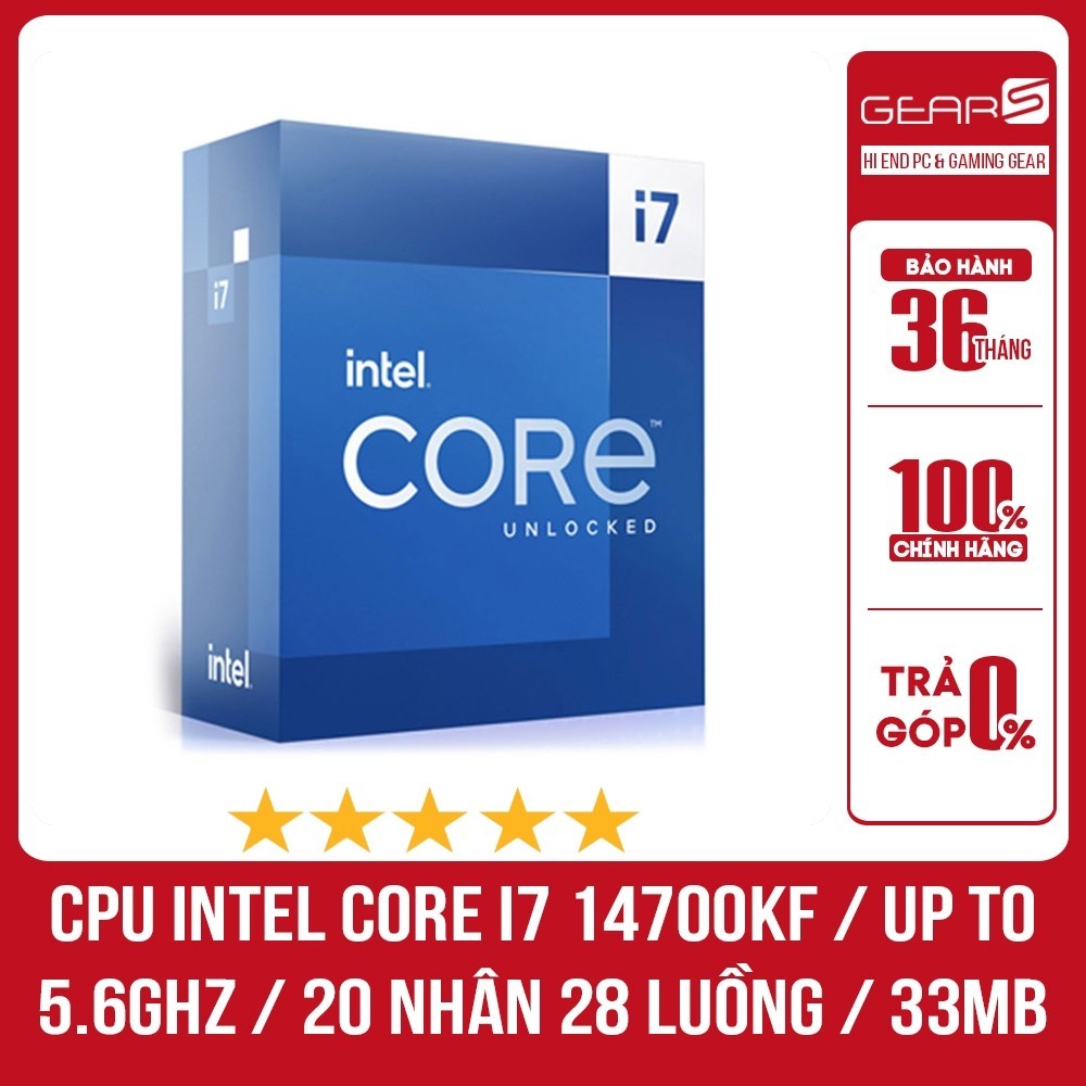 [FULL VAT] CPU Intel Core i7 14700F | i7 14700K | i7 14700KF- Bảo hành ...