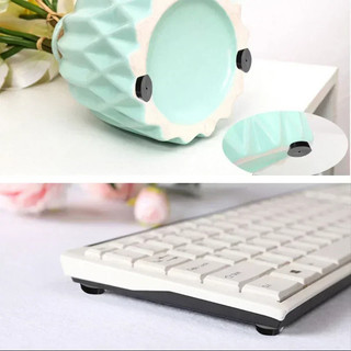 Bàn Cắt Chống Trơn Trượt Ghế Nội Thất Chân Miếng Lót Cao Su - Tấm Bảo Vệ Sàn Tủ Đáy Đen Đầu Giảm Xóc Gioăng