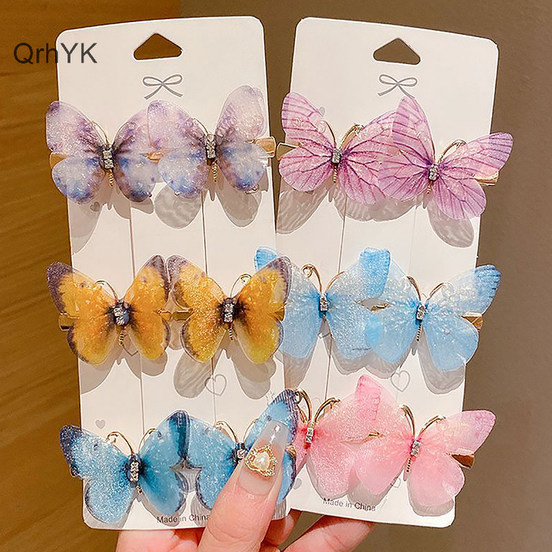 Nhà Máy Thời Trang Nhiều Màu Sắc Kẹp Tóc Bé Gái Kẹp Tóc Barrettes Nữ Ngọt Mưa Trang Trí Mũ Phụ Kiện Tóc Thời Trang QrhYK
