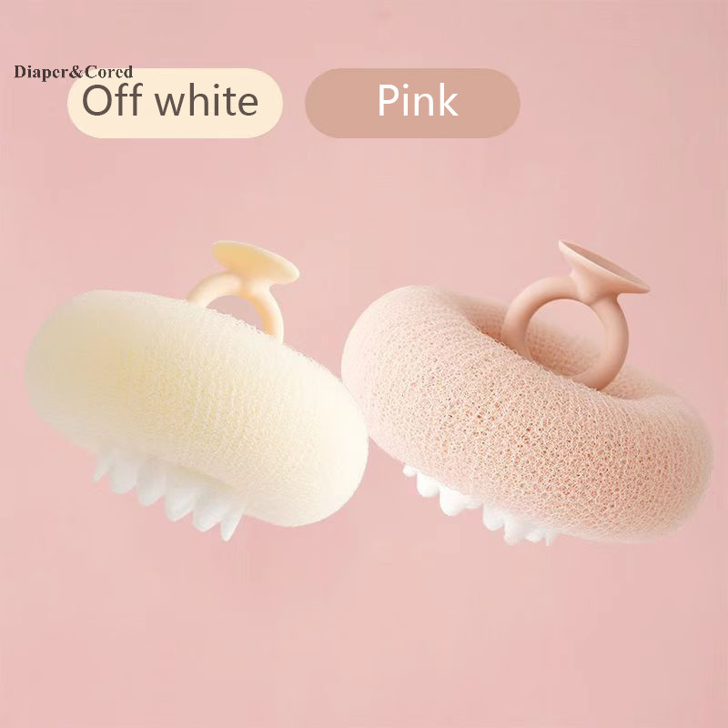 Khăn Tắm Có Bàn Chải Chà Lưng, Massage, Hút Bùn, Bọt Biển Dùng Trong Phòng Tắm YTH