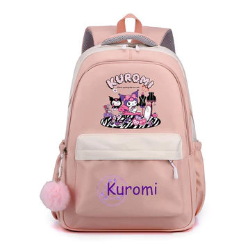 Unisex Cute Canvas Backpack – for School