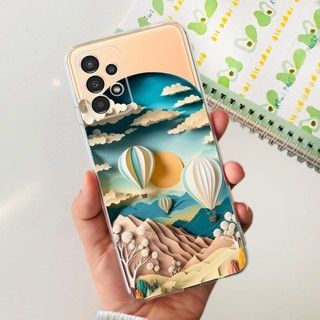 Dành Cho Samsung Galaxy A32 Vỏ SM-A325F A 32 4G Vỏ Hoa Thời Trang Bướm Mềm Trong Suốt Cho Samsung A32 5G SM-A326B Ốp Lưng