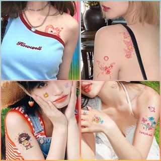 Jkdesign Face Tattoo, Bướm Tạm Thời Hình Xăm Trang Điểm Mặt Dán, Ngọt Ngào Lâu Dài INS Phong Cách Decal Mặt Hình Xăm Miếng Dán Nữ