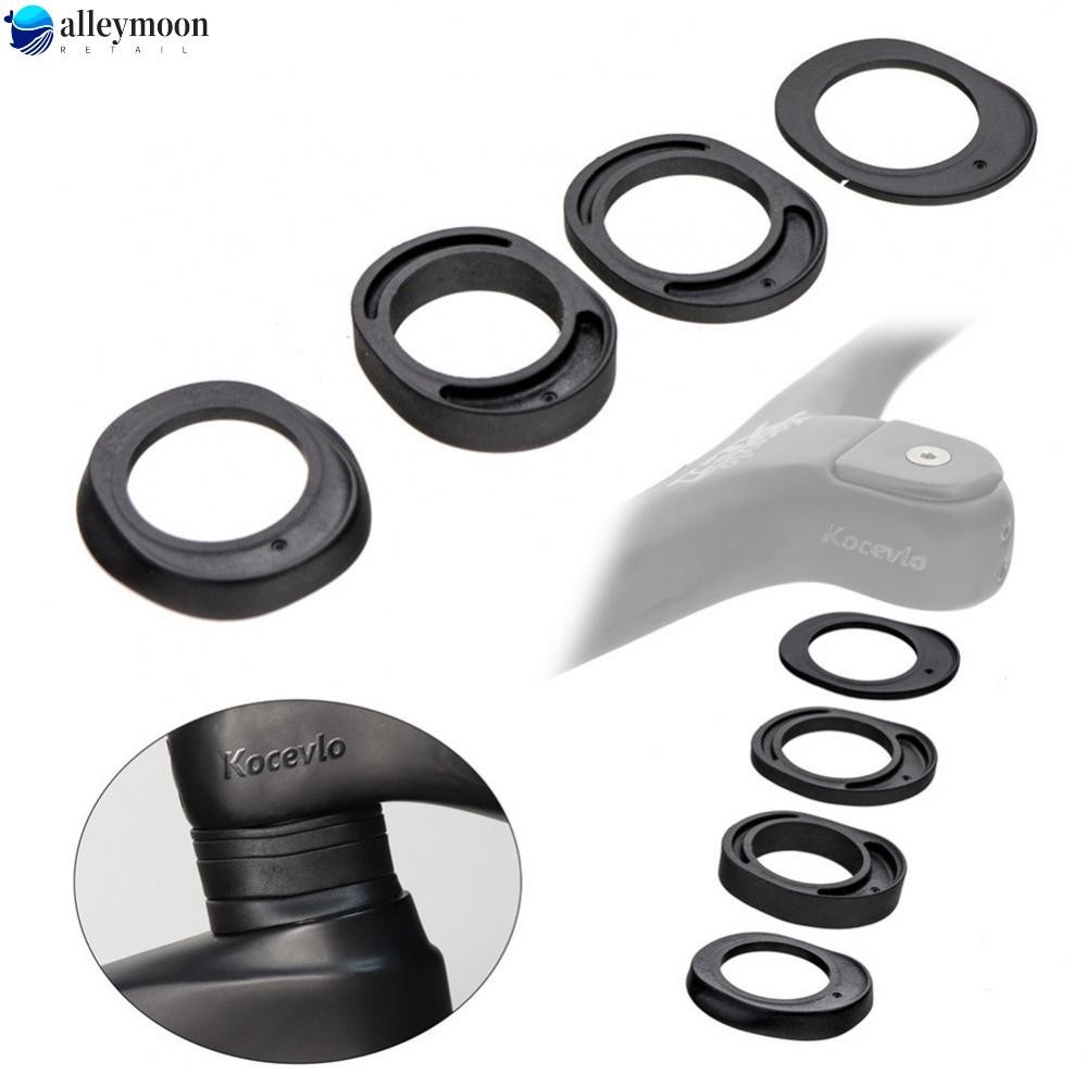 Vòng Đệm Cổ Xe Đạp Bằng Nhựa Màu Đen Kích Thước 1-1 / 8