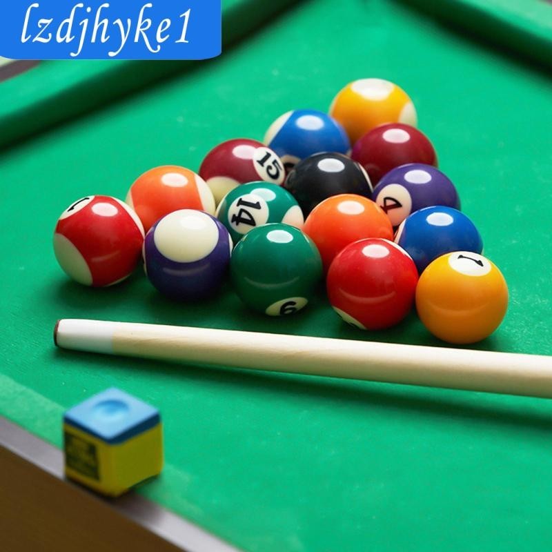 Bộ 16 Quả Bóng Bi-a Mini, Bộ Nhỏ 25 Mm Bi-a Nhỏ Để Giải Trí, Thể Thao Và Tập Gym