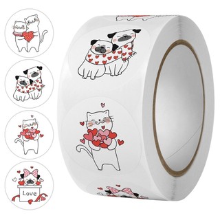 Cuộn 500 Sticker - Hoạt Hình Ngộ Nghĩnh, Quà Tặng, Chúc Mừng Sinh Nhật, Anime [11-20]