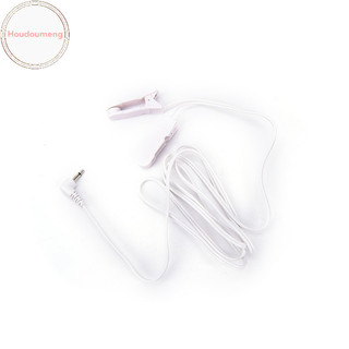 Dây dẫn điện cực houdumeng với 2 kẹp tai cho máy mát xa hàng chục 2,5mm VN