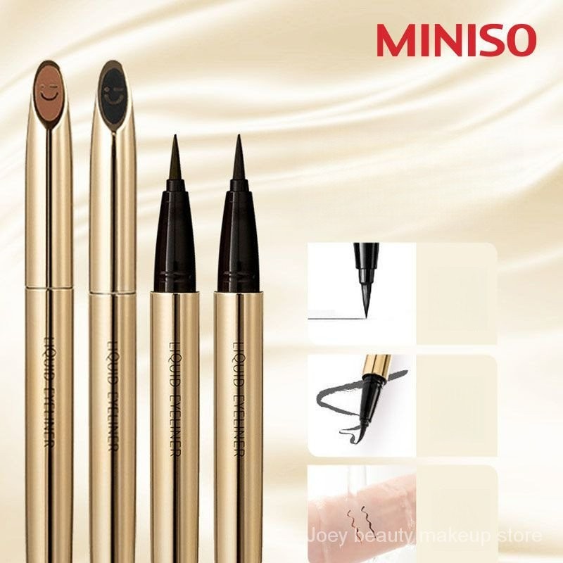 Miniso UV Perfect Suncream Waterproof Makeup Extremely Fine Liquid Eyeliner Long-Lasting Smudge-Free CF2Q