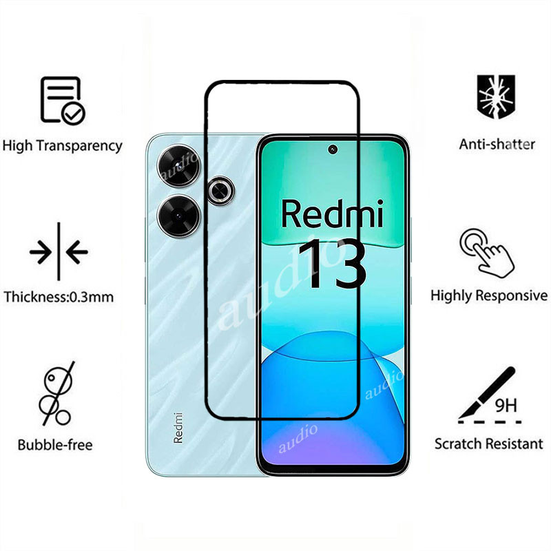 Phim Kính Cường Lực 2in1 Cho redmi 13 redmi13 4G 5G 2024 Bảo Vệ Màn Hình HD Mềm Ống Kính Máy Ảnh Cho Redmy redmi 13 redmi13 4G 5G Bảo Vệ Màn Hình Phim Điện Thoại