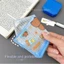 TOPTOOLCX Túi Capybara, Túi đựng bút xốp trong suốt, Quà tặng sinh viên đa chức năng dễ thương Túi văn phòng phẩm dung tích lớn Thẻ ID