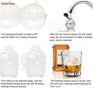 < Beartwo > Khuôn làm đá 4 khoang Tủ đông Máy làm khay DIY đẹp