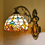 [Ceiling lamp]  Đèn led gắn tường hành lang, đèn gắn cổng, đèn gắn tường trang viên phong cách retro Bắc Âu cao cấp — ảnh 4