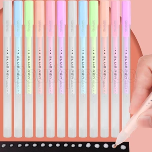 Bút Gel sổ tay - Dính keo DIY - Bút phân phối thủ công - Sáng tạo, khô nhanh, Macaron, dung lượng cao - Đồ dùng học tập văn phòng - Văn phòng phẩm dành cho học sinh