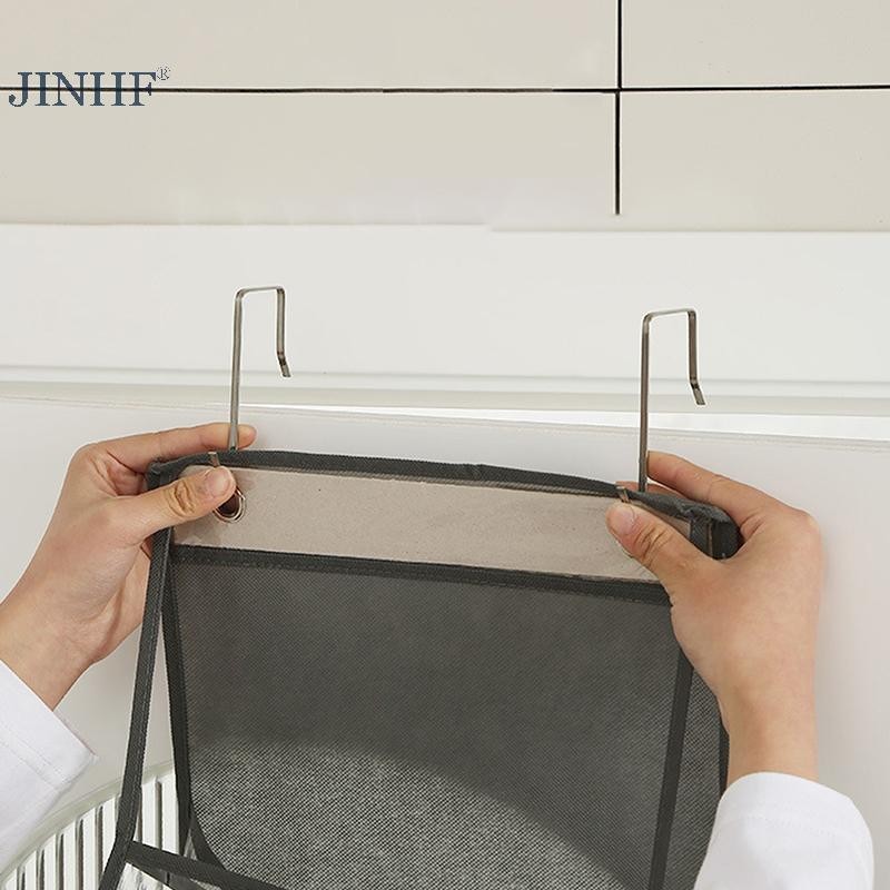 JINHF Túi Vải Đa Năng Cho Phía Sau Cửa Túi Bảo Quản Nhiều Lớp Linh Tinh Sắp Xếp Lưu Trữ HOT