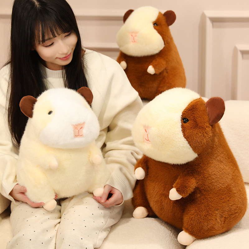 Kawaii Guinea Pig Sang Trọng Đồ Chơi Chuột Vui Nhộn Búp Bê Sang Trọng Thú Cưng Dễ Thương Chuột Nhồi Bông Đồ Chơi Trang Trí Phòng Ngủ Nhà Mềm Mại Cho Bé Đồ Chơi Làm Dịu Trẻ Em Bé Gái Quà Tặng Sinh Nhật Đổi Quà Tặng Quà Tặng
