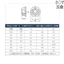 Chất liệu thép không gỉ 304 Chàm chéo xiên đầu phẳng cạnh xiên Đai ốc vít bằng thép không gỉ Daquan M4M5M6M8M10