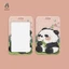 Bộ thẻ Anime Dây buộc gấu trúc dễ thương cho điện thoại di động Dây chìa khóa Thẻ ID Keycord Móc khóa DIY Dây quà tặng mới