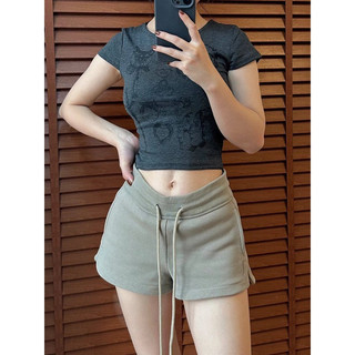 Quần Đùi, Quần Short Thể Thao Nữ, Quần Đùi Ngắn, Cạp Chun Thể Thao Chất Mì Nỉ Đẹp Sịn Hivaxin