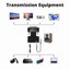 MOON 1080P PC Máy Tính HDTV Sang VGA Video Chuyển Đổi 3 5 Mm Âm Thanh Nữ Sang Nam Adapter