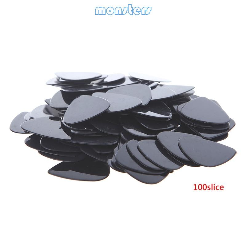Mon 100 Chiếc Đàn Guitar Điện Acoustic Chọn 0 71 Mm Plectrums Nhạc Cụ