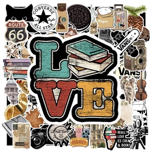10/25/50 Nhãn Dán Graffiti - Phong Cách Châu Âu - Trang Trí Điện Thoại Laptop Guitar Ván Trượt