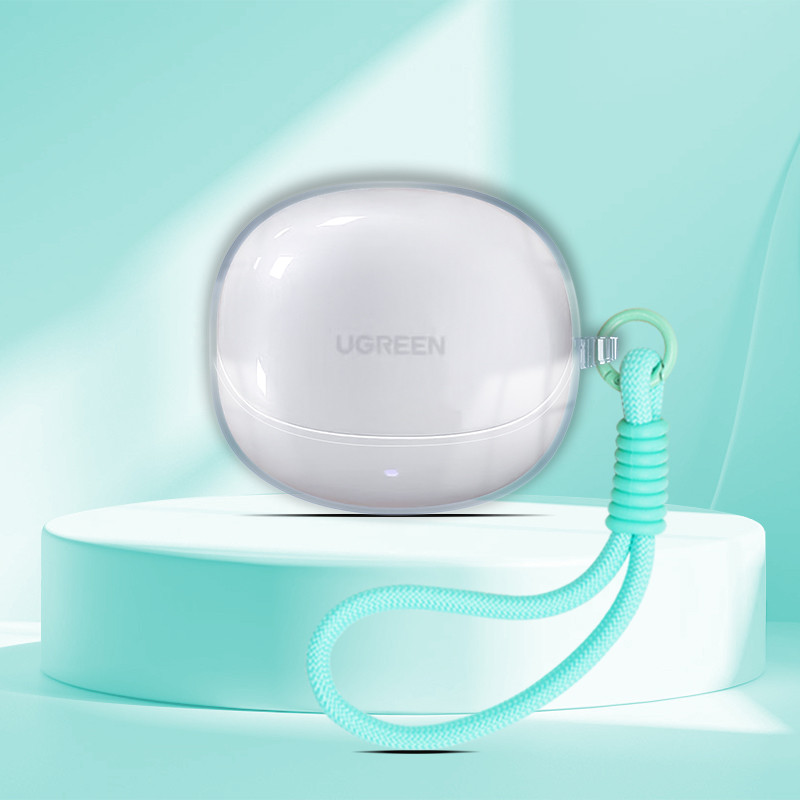 Vỏ tai nghe trong suốt UGREEN Hitune H6 Pro, chống sốc, có thể giặt, bảo vệ tai nghe