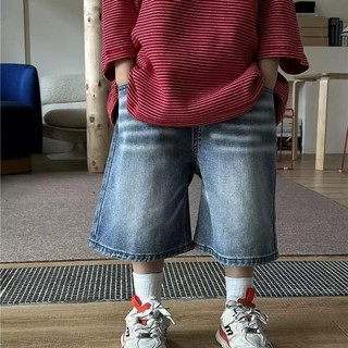 [DOUDOU KID] JD16 Quần Jean Đùi Cho Bé 11-36kg,Chất Denim Mềm Mại Chính Phẩm