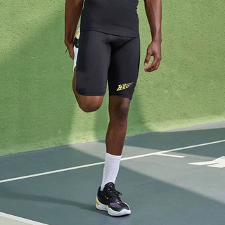 Track and Field Five-Point Tights Exercise Workout Quick-Drying Training Shorts Five-Point Pants Compression High Elastic Underpants Basketball Running o0Ew