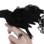 MERIGGIARE Sylus Crow Cosplay Nhẫn, Trang Sức Có Thể Điều Chỉnh Đen Raven Nhẫn, Thời Trang Zircon Đỏ Merch Tình Yêu Và Không Gian Sâu Nhẫn Artisan Đạo Cụ
