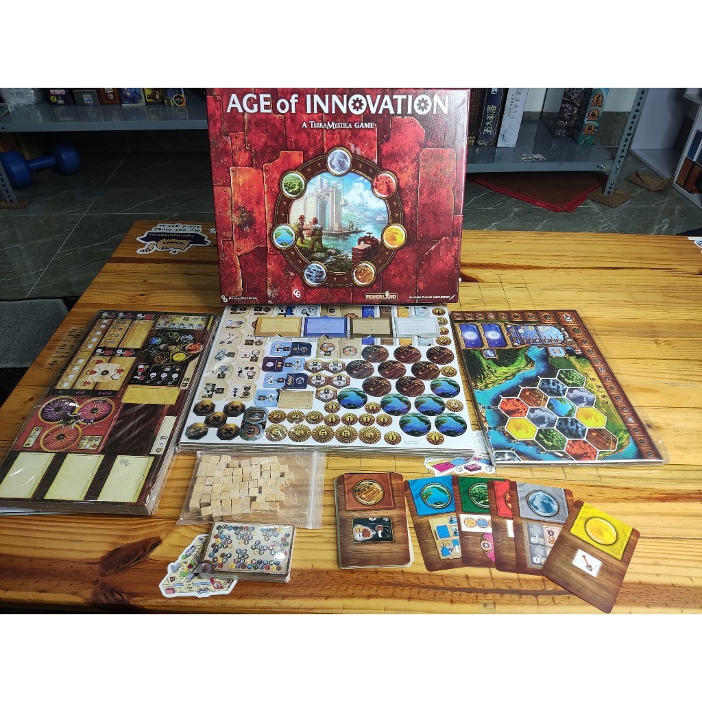 Boardgame Age of Innovation Tigar