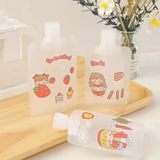 Túi nạp lại chống rò rỉ 30 / 50 / 100ml | Hộp đựng mỹ phẩm du lịch có thể tái sử dụng cho dầu gội / dưỡng da, Chất liệu thân thiện với môi trường, 3 kích cỡ