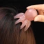 1 / 2 CÁI - Lược bấm huyệt bạch tuộc Máy mát xa đầu bằng nhựa tự nhiên, Thiết kế dễ thương để thư giãn da đầu & cổ, Dụng cụ Massage di động 2 màu 7x5,8cm