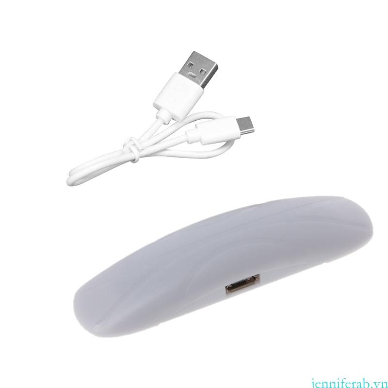 Jenniferab Chữa Nhanh Đèn LED UV Mini Chữa Cho Nhựa Thủ Công Đèn LED Sạc USB