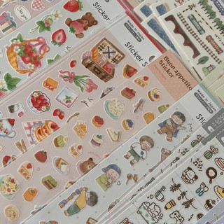 Sticker sheet Gaia Nhật Bản nhiều mẫu mới (update T10)