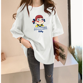 Áo thun ngắn tay in hoạt hình dành cho nữ mùa hè phong cách mới