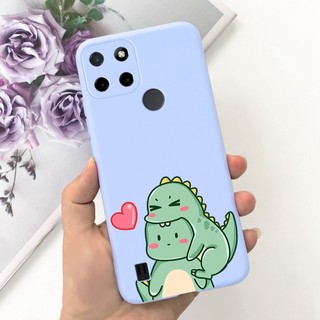 Dành Cho Realme C21Y C25Y Vỏ RMX3263 RMX3268 Bìa Mềm Họa Tiết Thời Trang Ốp Lưng Chống Sốc Cho RealmeC21Y RealmeC25Y