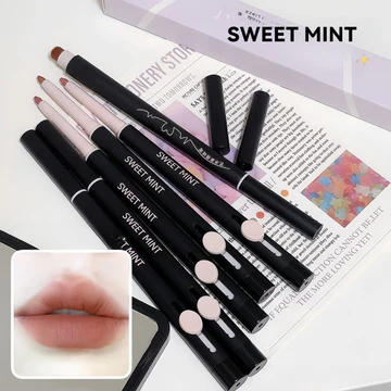 SWEET MINT Chì kẻ môi chì kẻ môi nghệ sĩ hai đầu viền môi lâu trô lì bút son môi