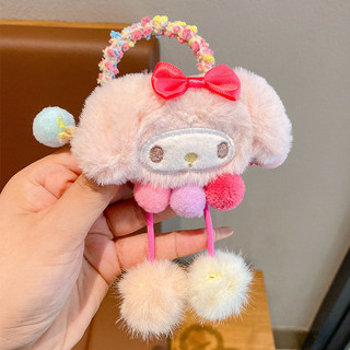 Sanrio Sang Trọng Hoạt Hình Băng Đô Kuromi Tóc Dây Bé Gái Phụ Kiện Tóc Thời Trang