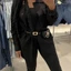 SAMO Nữ Vintage Thắt Lưng Túi, Du Lịch Thắt Lưng Đen Gothic Fanny Gói, Da PU Punk Vuông Trái Tim Y2K Phong Cách Khóa Kim Loại Thắt Lưng