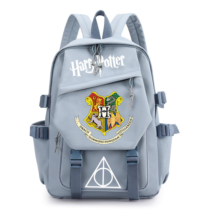 Ba lô Harry Potter mới thời trang ba lô nam nữ in ba lô học sinh ba lô vải Ba lô đi học Ba lô đi học – 2