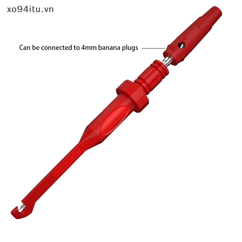 Xoitu 4MM Jack Kiểm Tra thủng Móc Dụng Cụ Kiểm Tra An Toàn Kẹp Kiểm Tra Phát Hiện Mạch Ô Tô Dụng Cụ Chẩn Đoán Không Phá Hủy VN