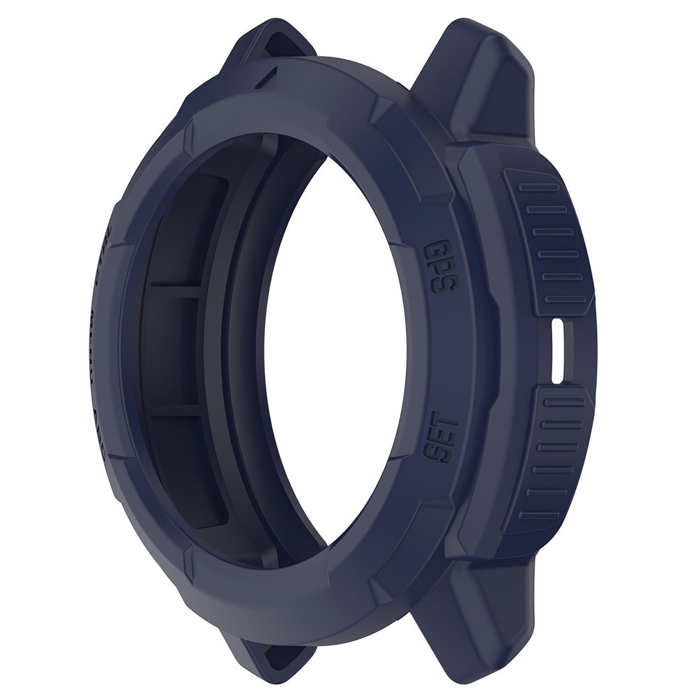 Garmin InstinctCrossover Cao Cấp Silicone TPU Mềm Rỗng Ra Khung Vỏ Ốp Lưng Đồng Hồ Dành Cho Garmin Instinct Crossover Chống Vân Tay Chống Trầy Xước Đồng Hồ Thông Minh Bảo Vệ Màn Hình