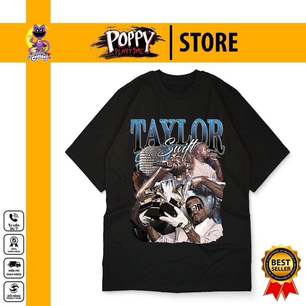 Áo thun local brand Taylor Swift x Kanye Rất đỉnh | Áo Meme | POPPY ...