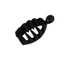 BORAGETE Chuối Hairgrip, Thiết Kế Đơn Giản Kẹp Móng Vuốt Xoắn Hàn Quốc, Phụ Kiện Tóc Thời Trang Kẹp Tóc Cho Nữ Bé Gái