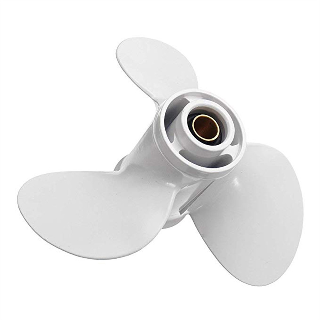 [Dreamedge] Phụ kiện cánh quạt phía ngoài biển 9-7 / 8 X 12 cho 20-30HP 664-45954-001-EL Cánh quạt biển hợp kim nhôm 10 Spline Răng