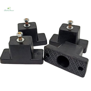 [Nhà Điện] 4 Gói Đệm Điều Hòa Không Khí Rung Cao Su Mung Chống Sốc Tấm Cách Ly Chống Rung mới