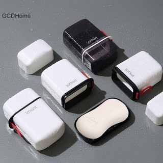 Gcdhome Xà Phòng Di Động Đĩa Có Thoát Nước Kín Hộp Bảo Quản Chống Thấm Nước Du Lịch Nhà Phòng Tắm Hộp Xà Phòng Tổ Chức Khay HOT