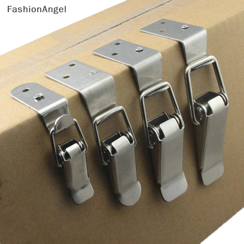 Fashionangel 90 Độ Khóa Miệng Vịt Móc Khóa Thép Không Gỉ Lò Xo Vẽ Chuyển Đổi Chốt TH