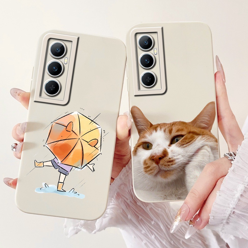 Ốp Lưng Cho Realme C65 4G Ốp Lưng Điện Thoại Silicon Chống Sốc Thời Trang Dễ Thương Ngộ nghĩnh Sơn Ốp Lưng RMX3910