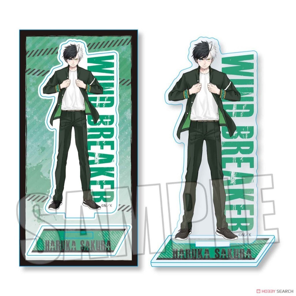 Mô Hình Keychain Acrylic Wind Breaker Mitsuki Kiryu Akihiko Nirei Harura Sakura Anime Manga3